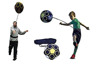 Hands Free Solo Soccer/Football Trainer- Fits Ball Size 3, 4, and 5