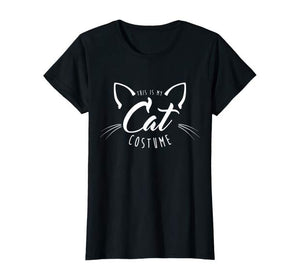 This is My Cat Costume Shirt, Funny Halloween Saying Gift