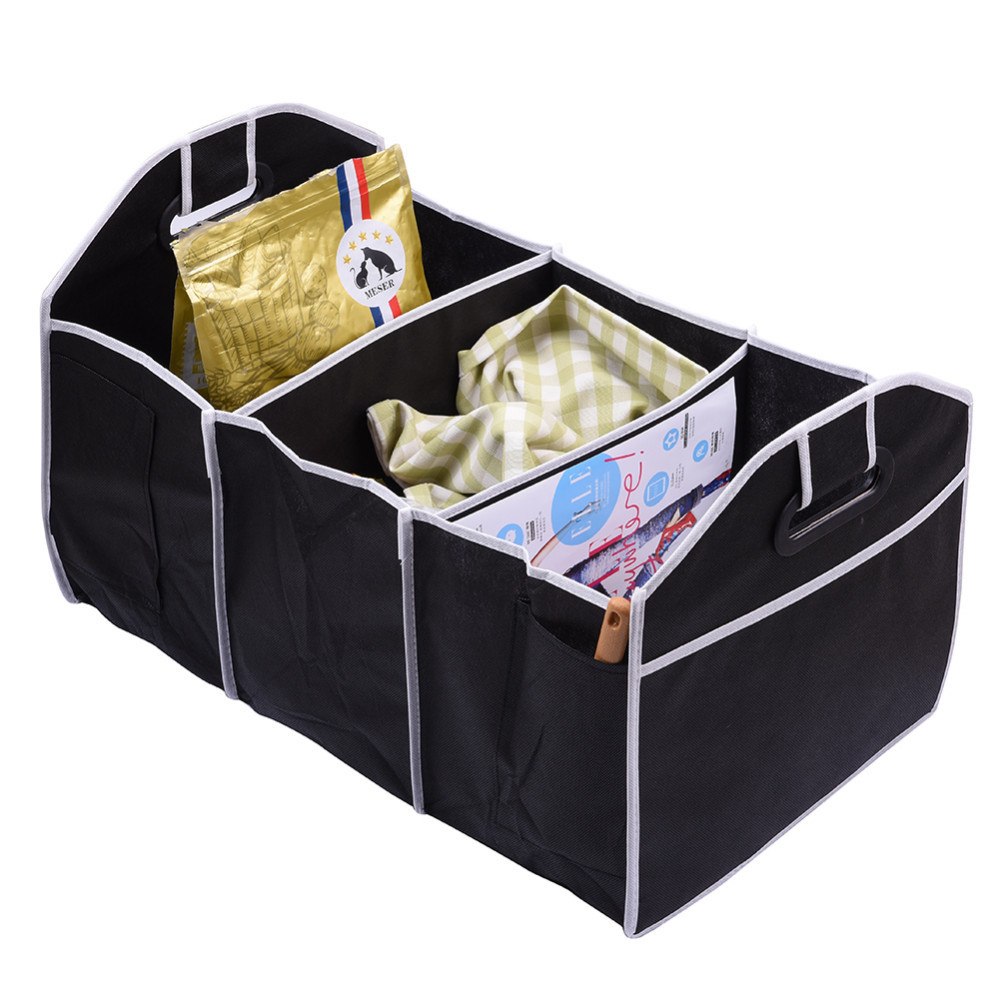 Portable Collapsible Folding Flat Trunk Auto Organizer