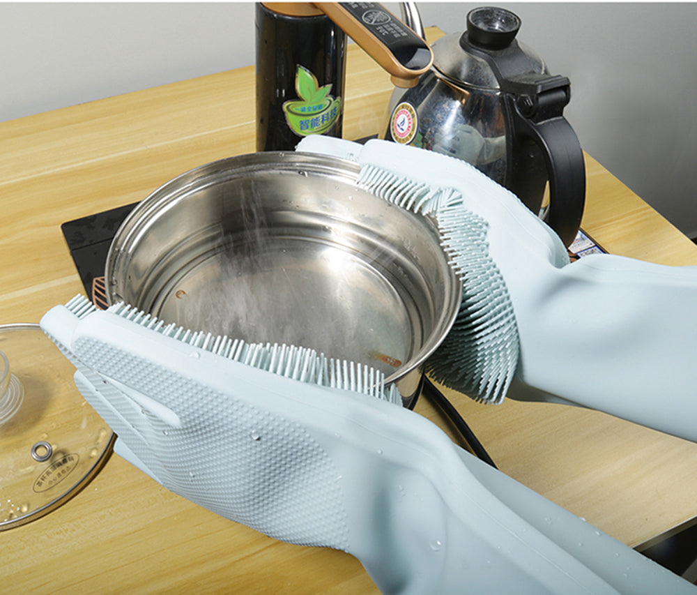 Magic Gloves Dish Washing