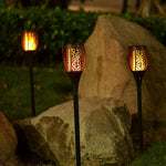 Outdoor Solar Flame Light Torch