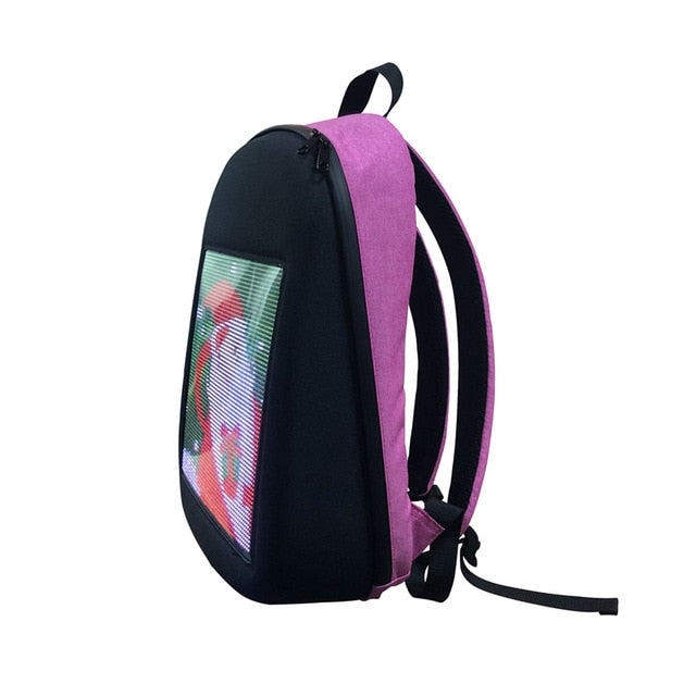 Fashion WIFI Version Smart LED Dynamic Backpack