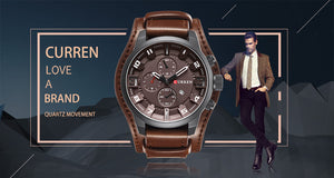 CURREN Watch Men Brand Luxury