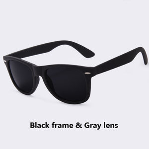 Sunglasses Men Mirror Black UV