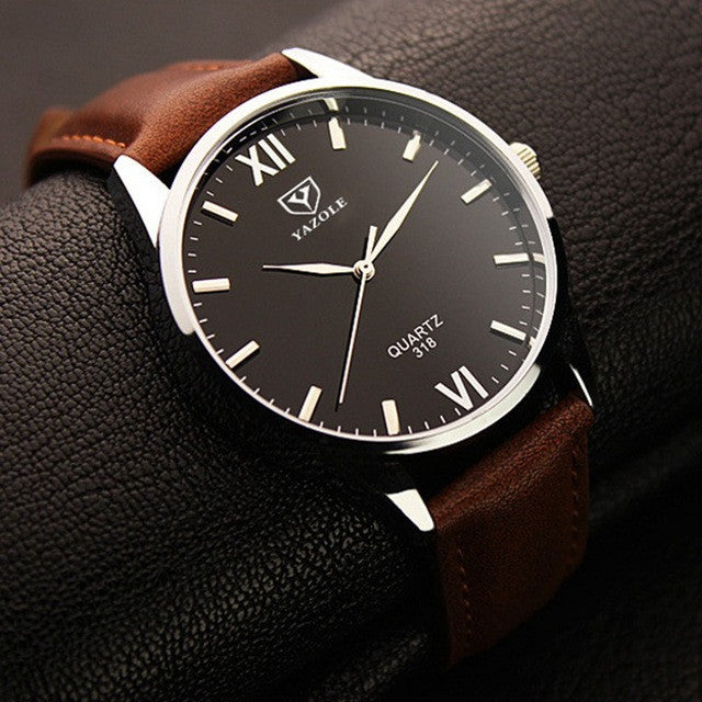 Yazole Brand Luxury Quartz Watch Men