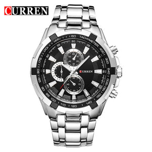 Luxury full stainless steel Watch Men Business