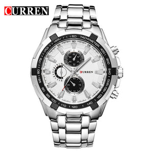 Luxury full stainless steel Watch Men Business