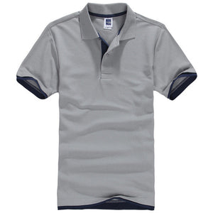 New Men's Polo Shirt Cotton