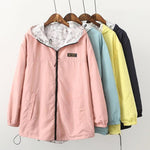 Spring Autumn Fashion Women Jacket Coat Pocket Zipper