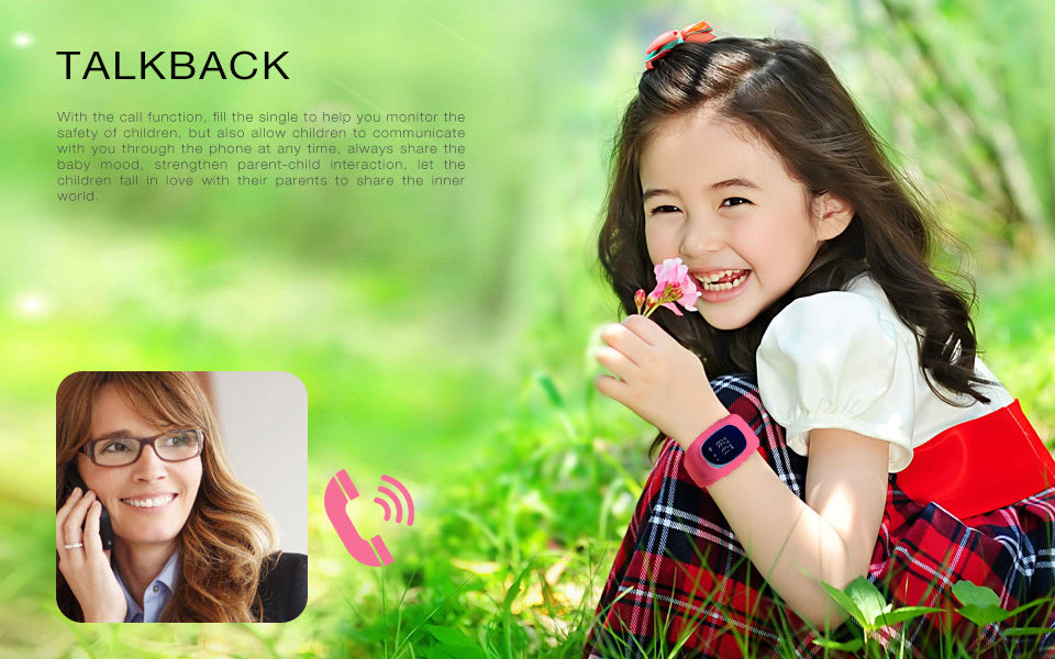 GPS Kid Tracker Smart Wristwatch