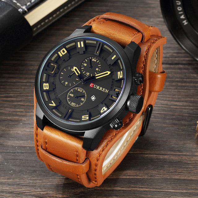 CURREN Watch Men Brand Luxury