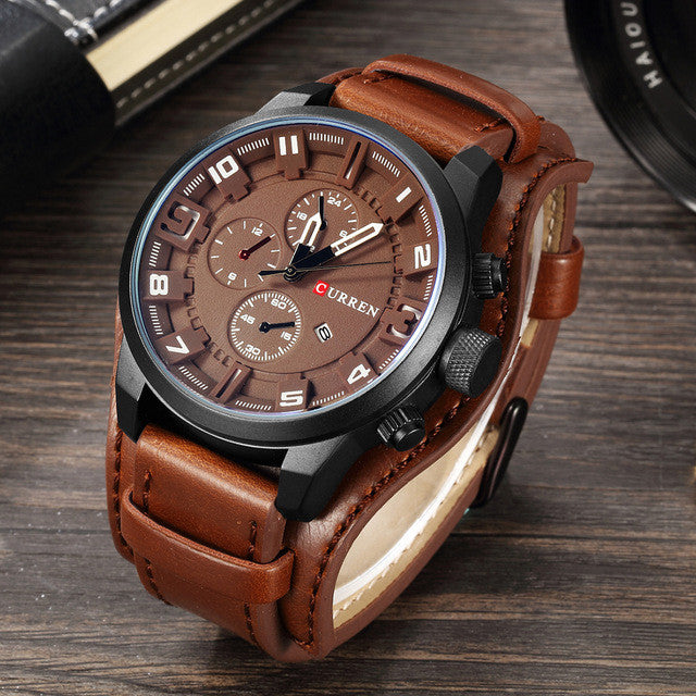 CURREN Watch Men Brand Luxury