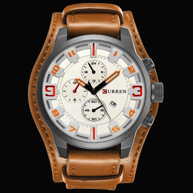 CURREN Watch Men Brand Luxury