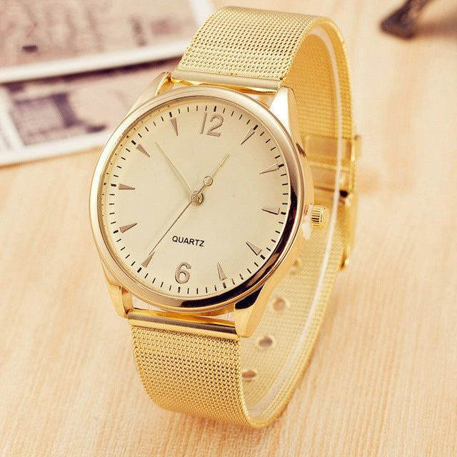 Gold Chic women Watch