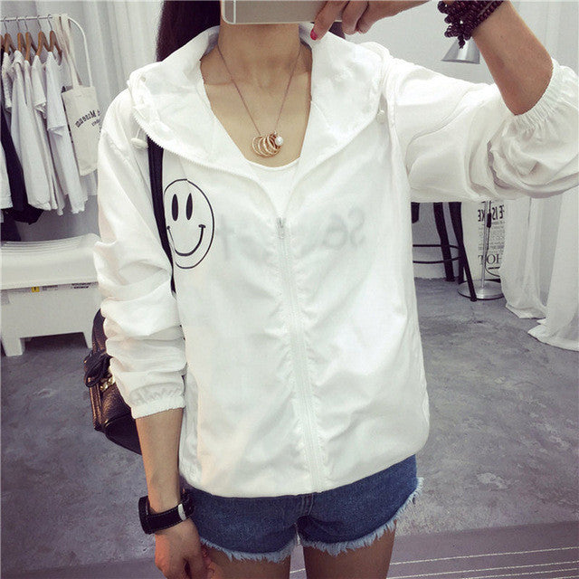 Women New Jacket Windbreaker