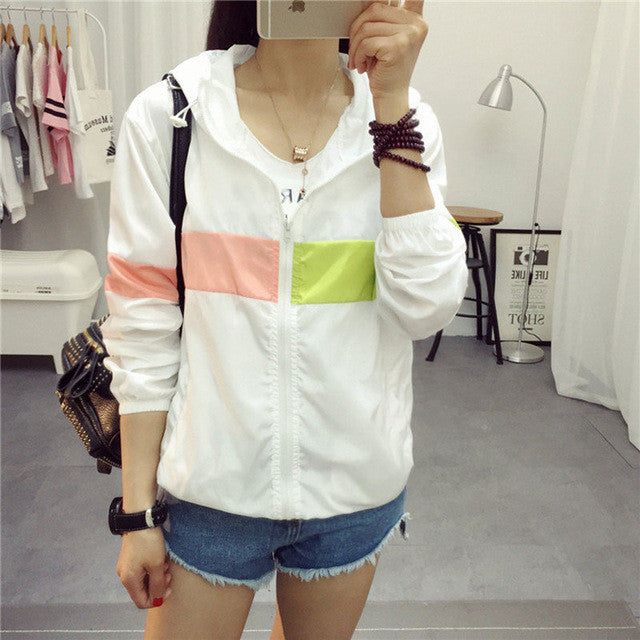 Women New Jacket Windbreaker