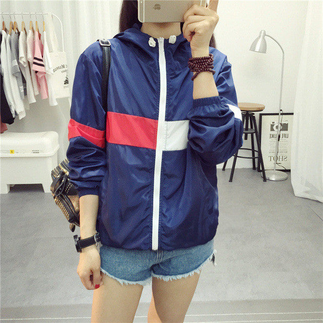 Women New Jacket Windbreaker