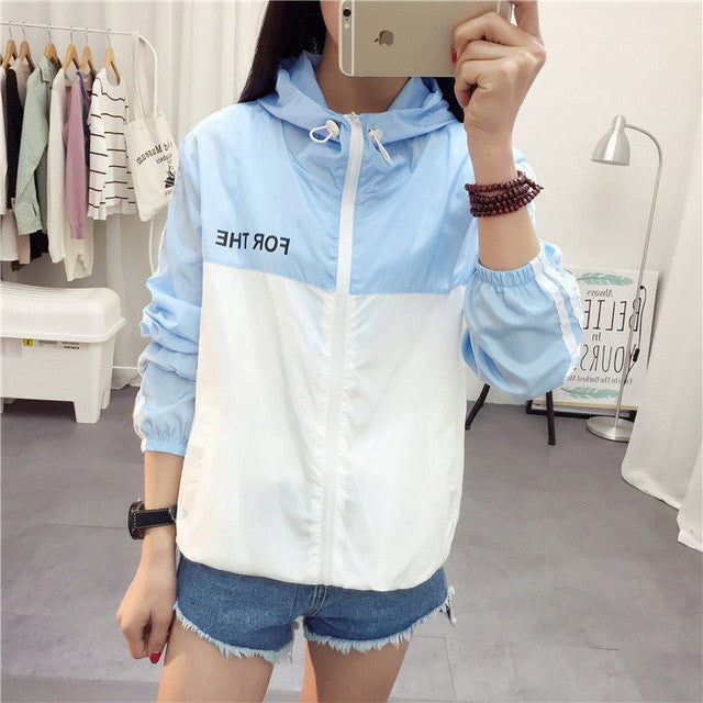 Women New Jacket Windbreaker