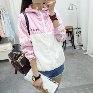 Women New Jacket Windbreaker