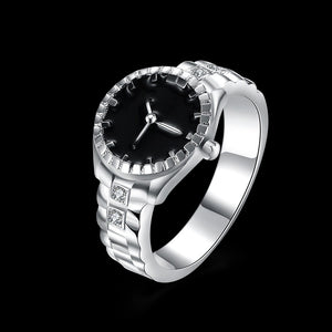 Cool Alloy Finger Ring Watch Clock 2018