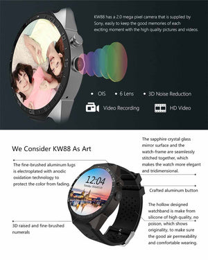KINGWEAR KW88 Smart Watch