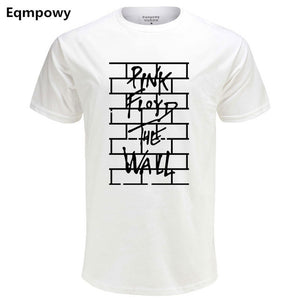 Pink Floyd The Wall Funny Print T Shirts Men's