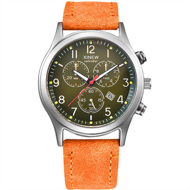 Men Watches XINEW Brand Military Quartz