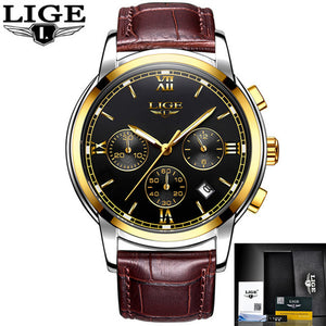 LIGE New Chic Mens Watches