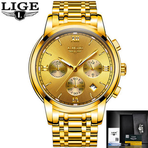 LIGE New Chic Mens Watches