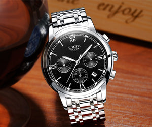 LIGE New Chic Mens Watches