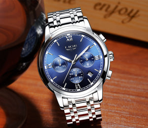 LIGE New Chic Mens Watches