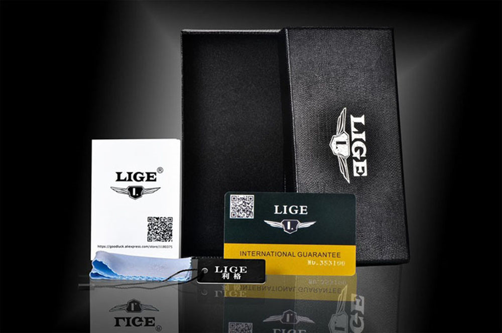 LIGE New Chic Mens Watches