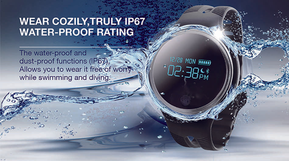 Waterproof Wrist Smart Watch for Android and iOS