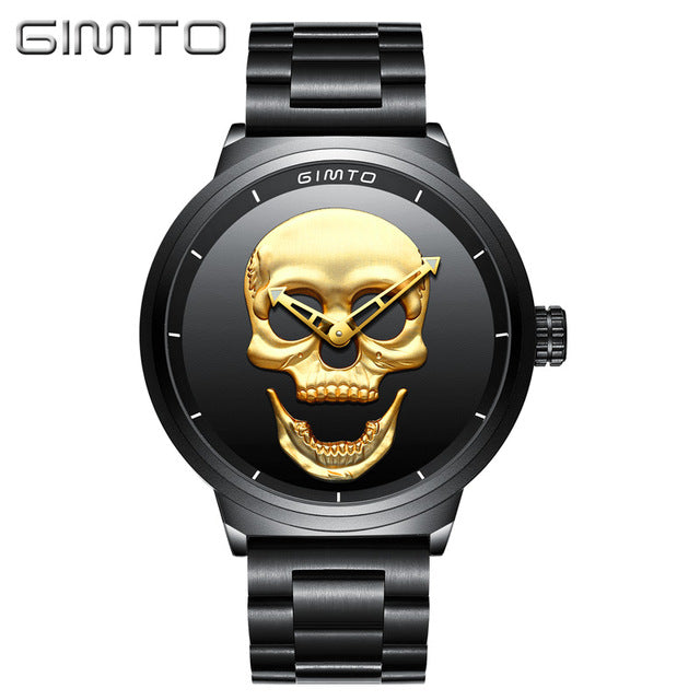 3D Skull Watch