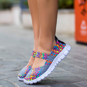 Breathable Mixed-colors Sport Shoes